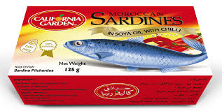 California Garden Sardines Chili 125g