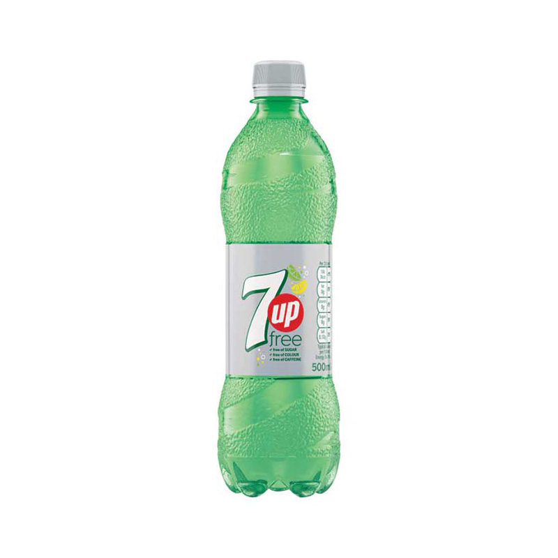 7 Up Diet Plastic 500ml