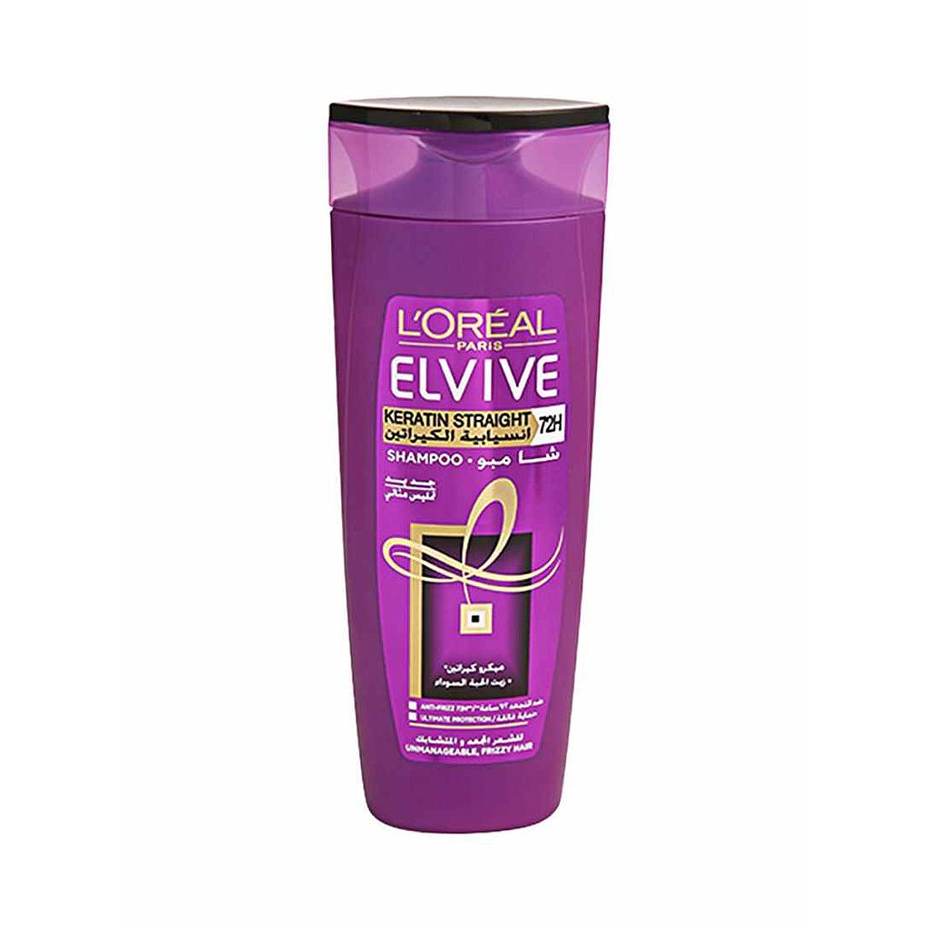 Elvive Keratin Straight Shampoo 400ml