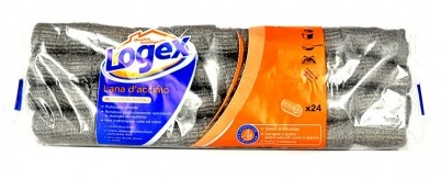 Logex Steel Wool Rolls *24