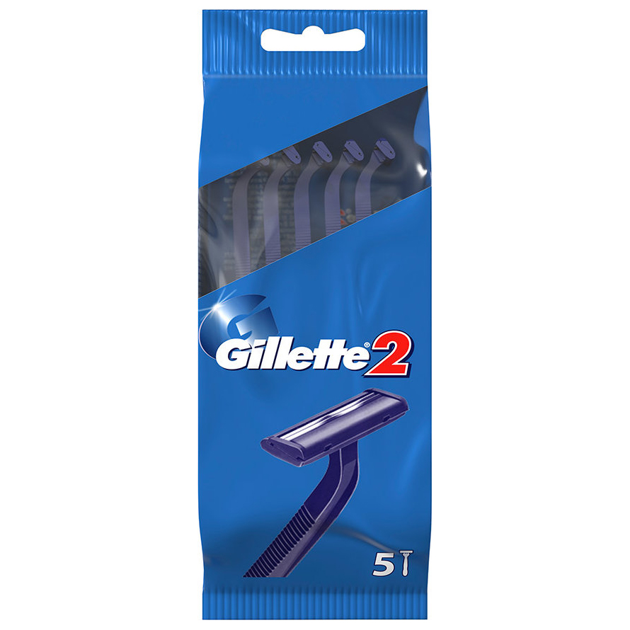 Gillette 2 Blades For Men *5