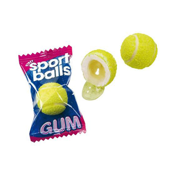 Fini Tennis Ball Bubble Gum 