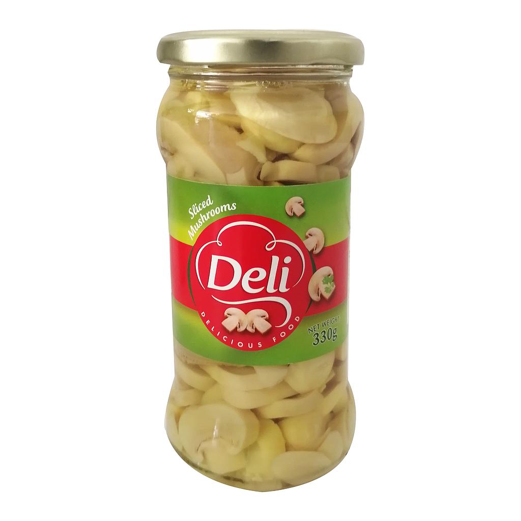 Deli Sliced Mushrooms 330g