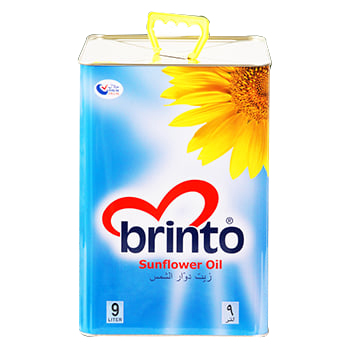 Brinto Sunflower Oil 9L