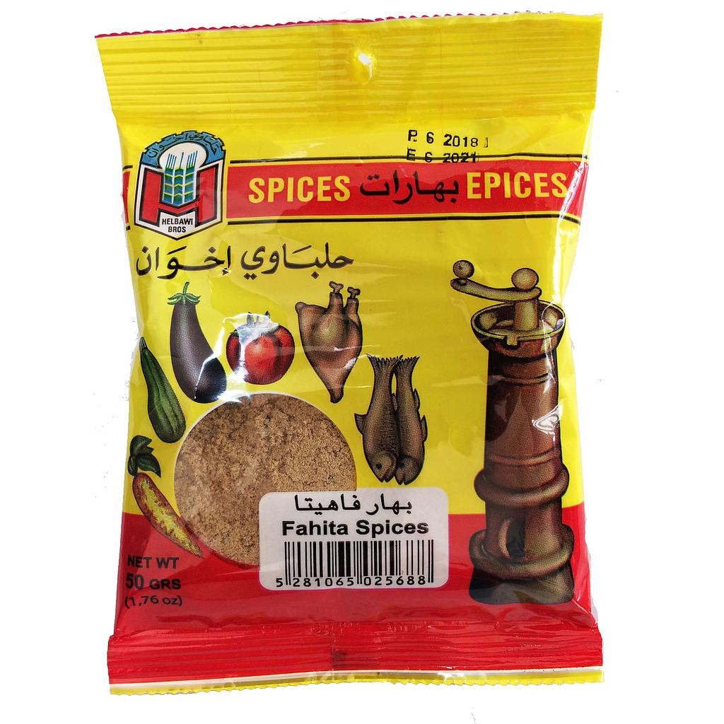 Helbawi White Fahita Spices 50g