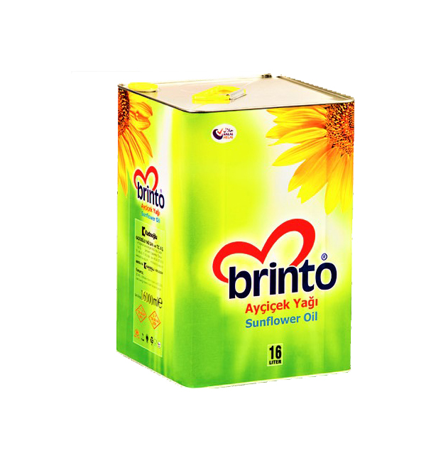 Brinto Sunflower Oil Can 16L