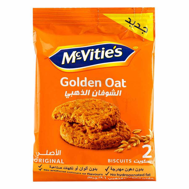 ماكفيتيز الشوفان الذهبي 2 بسكويت