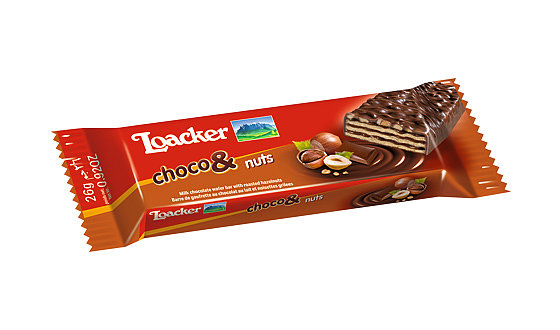 Loacker Choco & Nuts 26g