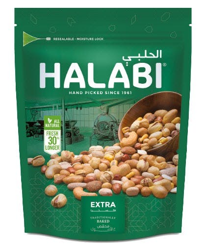 الحلبي مكسرات اكسترا 250غ