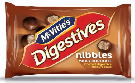 Digestive Nibbles Milk Chocolate 