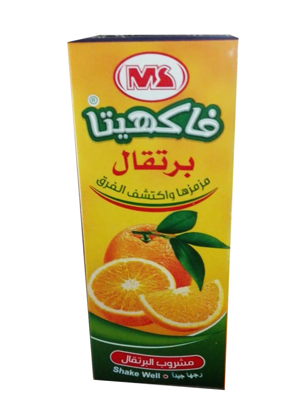 فاكهيتا عصير برتقال 250مل