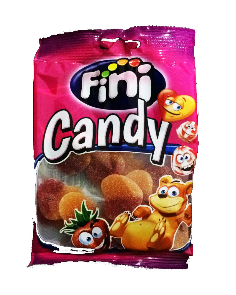 Fini Peach Hearts 80g