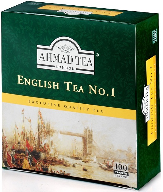 شاي انجليزي احمد 100ظرف