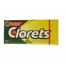 Clorets Lemon Mint Gum *12