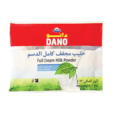 دانو حليب ظرف 22غ