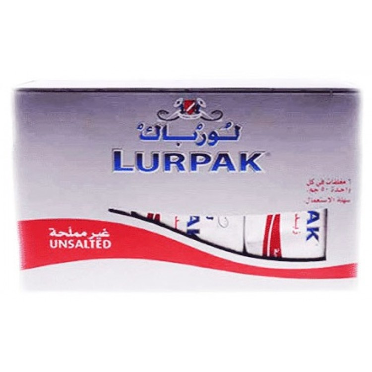 لورباك زبدة غير مملحة 50غ *6