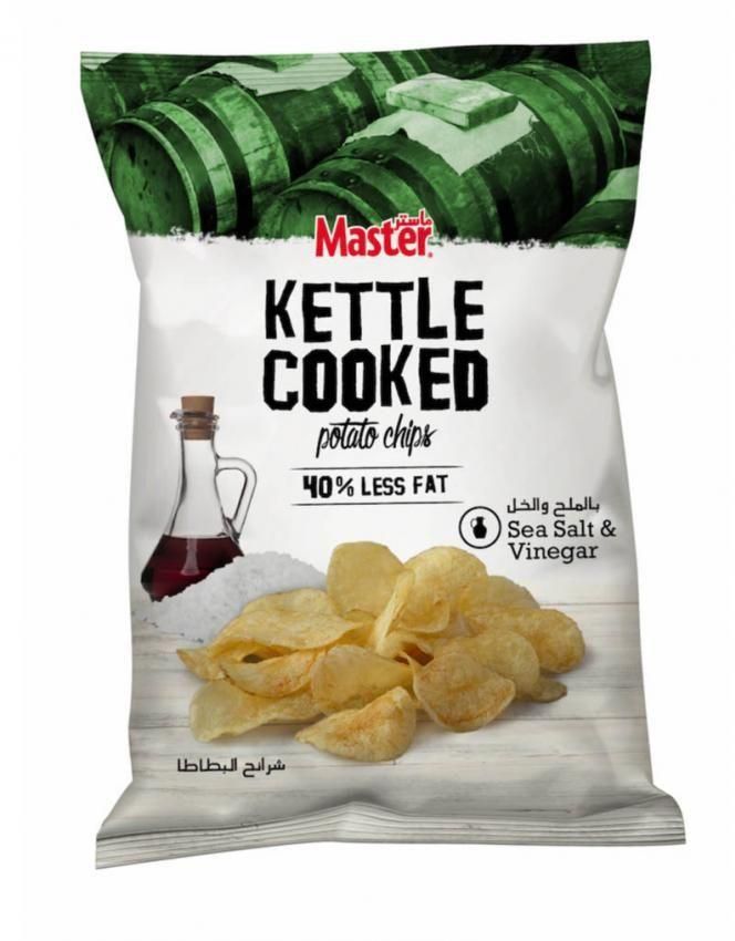 ماستر 40% دهون اقل تشيبس بالملح والخل