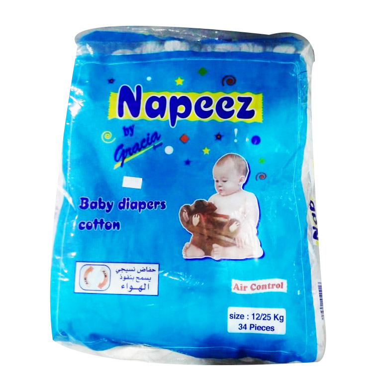 حفاضات نابيز 12-25كلغ *34