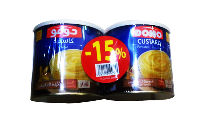 عرض دومو كاسترد 300غ *2