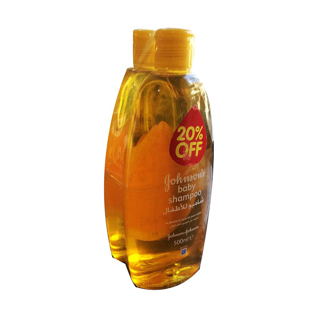 عرض شامبو جونسون 500مل *2