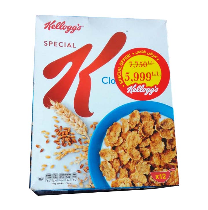 كيلوغز سبيشل كورن فلايكس كلاسيك 375غ