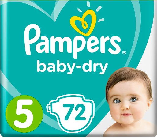 Offer Pampers Diapers No 5 *70 15% Free
