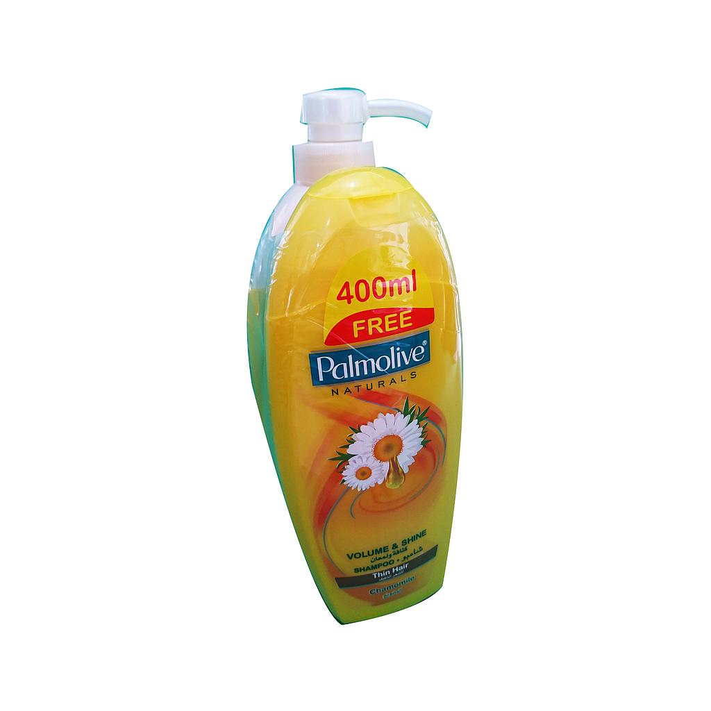 Palmolive Shampoo Chamomile 700+400ml Free