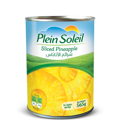 Plein Soleil Sliced Pineapple 656g