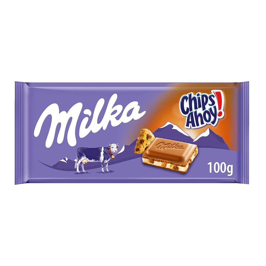 ميلكا شوكولا مع قطع الكوكيز 100غ  