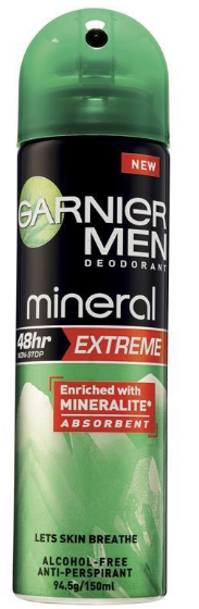 deodorant "garnier" green men