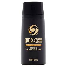 deodorant "axe" gold temptation