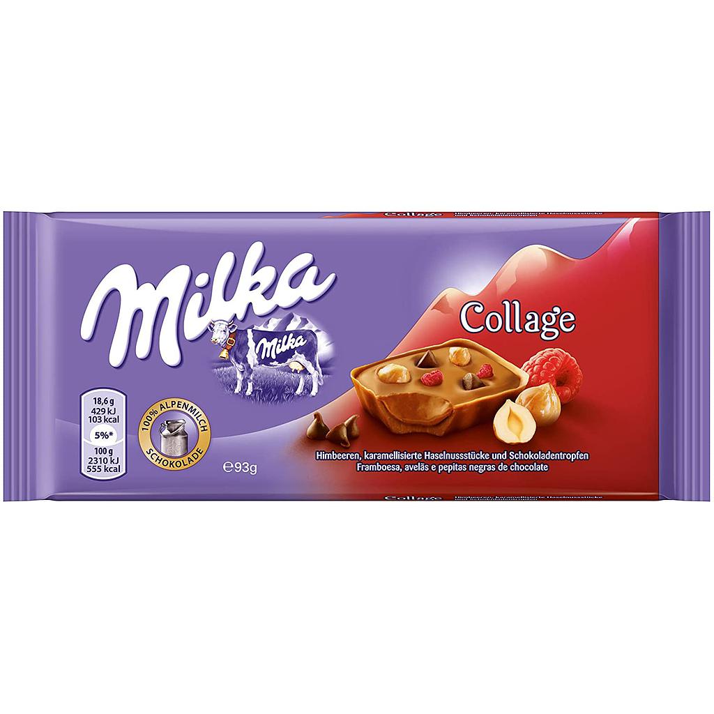 ميلكا شوكولا مع توت العليق 93غ