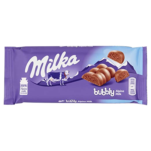 ميلكا بابلي لوح شوكولا 90غ