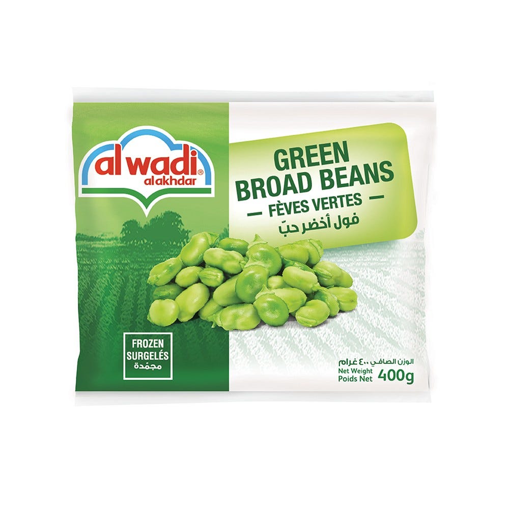 Alwadi Alakhdar Green Broad Beans 400g