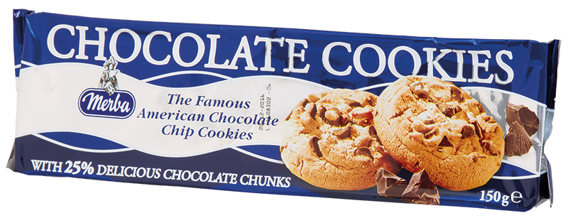 Merba Chocolate Cookies 150g