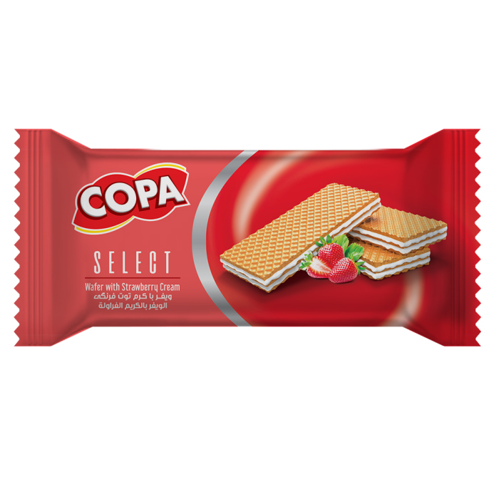 Copa Strawberry Cream Wafer