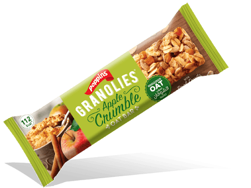 Poppins Granolies Apple Crumble Bar 30g