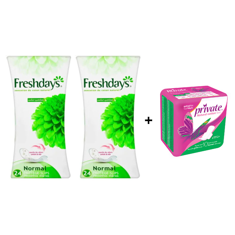 Offer 2 Freshdays Normal *24 + Private Free