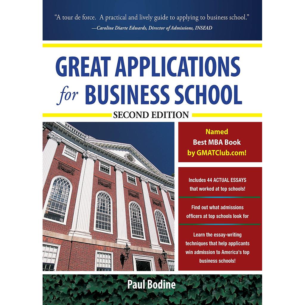 Great Application for Business School