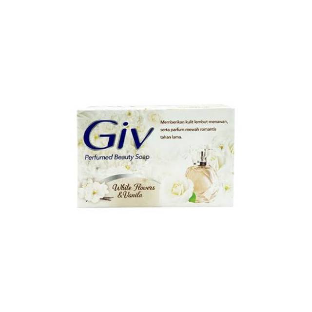 Giv Bar Soap White Flowers & Vanilla