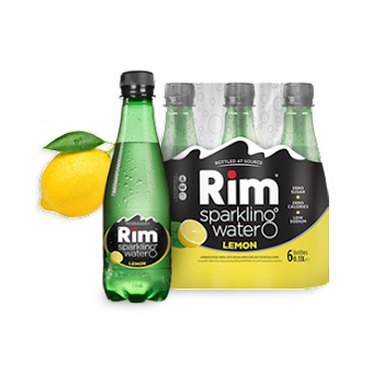Rim Sparkling Water Lemon 330ml *6