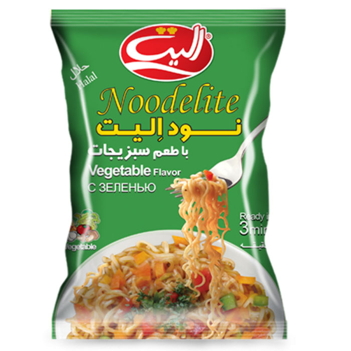 اليت نودلز بنكهة الخضار 70غ