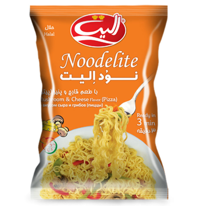 اليت نودلز بنكهة الفطر والجبنة 70غ