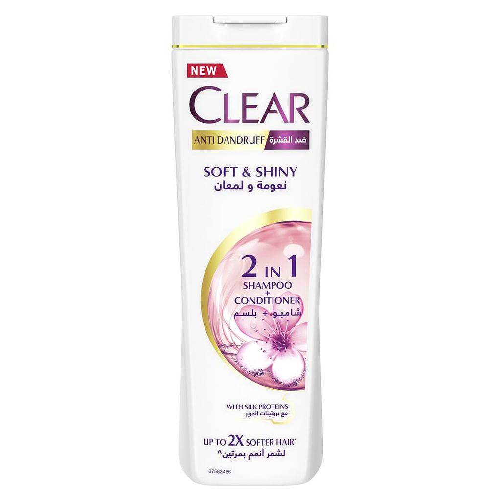 Clear Shampoo Soft & Shiny 360 ml