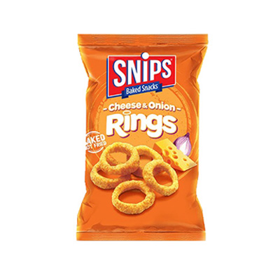 Snips Chesse & Onion Rings 17 g