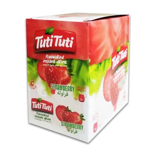 Tuti Tuti Strawberry Powdered Juice Sachet 9g *24