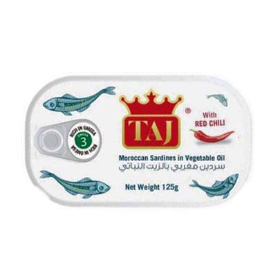 Taj Sardines In Chili Oil 125 g