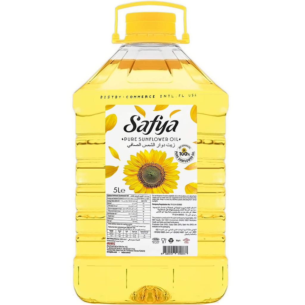 Safya Sunflower Oil 5 L
