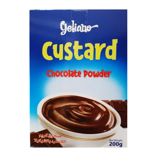 Geliano Custard Chocolate Powder 200g