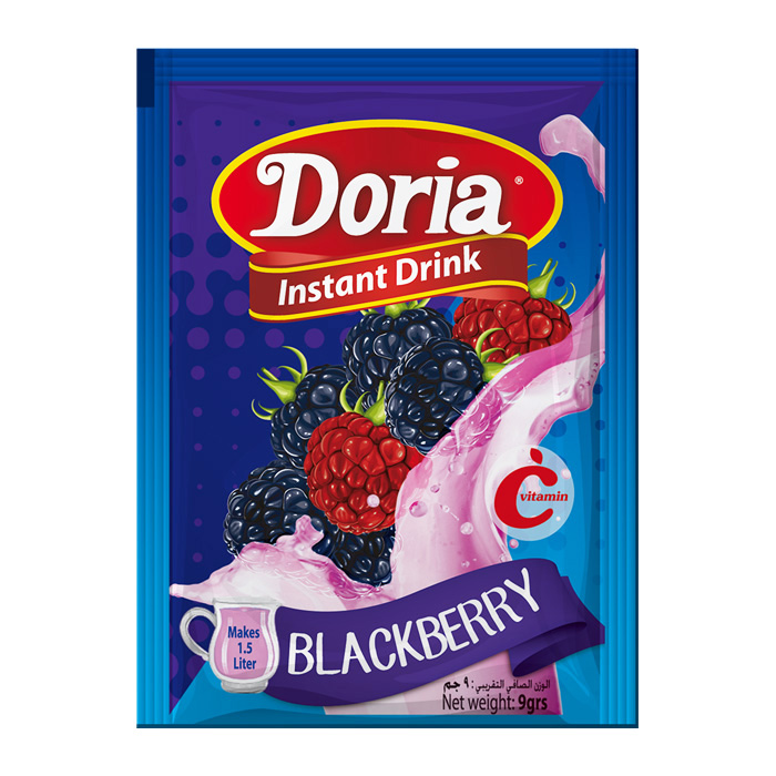 Doria Powder Juice Blackberry Sachet 9 g